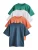 Next Shirt  navy / groen / oranje / wit