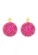 IZIA Oorbellen  goud / pink / donkerroze