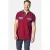 Jan Vanderstorm casual overhemd HERKKO Plus Size rood