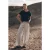 Mikuta The Striped Tied Waist Pants Stripes