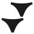 Verpakking van 2 Dames Micromodal Thongs Q105