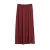 Grenadine Kleur Vrouwelijke Ruime Pockets Volledig Patroon Jersey Stretch Rok s.Oliver