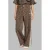 adidas Originals straight leg jeans met dierenprint – bruin
