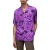 AllSaints Kaza Ss Shirt Electric Purple