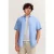 Bugatti Herren Overhemd met korte mouwen, modern fit, met button-downkraag