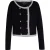 Faina Vest Dames zwart