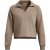 Under Armour Dames-sweatshirt met kraag en boxy pasvorm (Bruin)