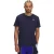 Under Armour Heren Logo Zwaargewicht Los T-shirt (Blauw)