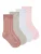normani Sokken  beige / zalm roze / rosa / wit