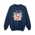 Disney Jongens Minnie Mouse Lentepalmen Sweatshirt (Marineblauw)
