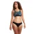 Speedo Geometrische bikiniset met racerback voor dames (ZWART/BLAUW)