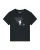 Watapparel Shirt ‘Painting space’  antraciet / zwart / wit