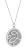 Orphelia ‘Serena’ Dames 925 Zilveren Ketting met Hanger – Zilver ZH-7096