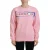 Roze Sweatshirt met Ronde Hals