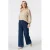 MS Mode Plus Size gebreide trui met wol – taupe