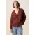 Sissy-Boy gebreid vest donkerrood