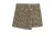 Daily7 denim skort met panterprint bruin