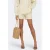 ONLY denim regular waist short met hartjes lichtgeel