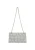 faina Schoudertas  zilver / wit