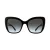 DOLCE & GABBANA Zonnebril DG4348 501/8G Zwart Grijs Verloop