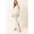 V-hals Midi Split Jurk