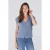 Jansen Amsterdam Chelsie gilet p204 blue grey