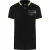 Zwarte Polo T-shirt met Korte Mouwen en Kraaglogo