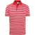 McGregor Oxford Piquee Stripe Polo Red