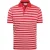 McGregor Oxford Piquee Stripe Polo Red
