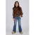 Vingino Claire straight leg jeans – mid blue wash