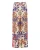 CULTURE Broek  champagne / lila / kreeft