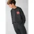 Shoeby sweater met backprint – donkergrijs
