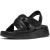 FitFlop F-mode knot soft-leather flatform b/strap sandals