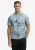 Superdry & Co Overhemd ‘Vintage Loom Cabana’  lichtblauw / zwart