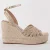Montevita Sandalen Met Een Sleehak Salia3 Goud
