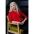 Fara katoenen vest in rood