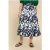 White Stuff Mayra Mixed Printed Midi Skirt Navy Printed