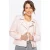 Wittchen Dames bikerjack van eco-leer met klinknagels, lichtroze