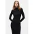 Desigual midi jurk met print – zwart