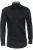Venti Body Fit Overhemd zwart, Faux-uni