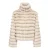 JDY faux fur winterjas – beige
