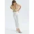 Bloemige V-hals Knoop Zijkant Crop Top