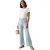 Levis Damesjeans met hoge taille en wijde pijpen, met ribpatroon (Extra’s)