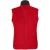 SOLS Dames/Dames Falcon Bodywarmer Softshell met rits (Peperrood)
