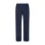 Miss Etam Plus straight high waist gestreepte casual broek donkerblauw