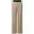 RAFFAELLO ROSSI Straight leg stoffen broek met elastische band met label, model ‘ELAINE’