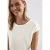 Street One Dames Shirt met boothals en decoratief detail in Wit