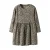 NAME IT MINI midi jurk met plooien en panterprint – lichtgroen