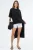 Overized Crew Neck Tuniek met Splits
