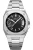 Invicta Cuadro 70659 Herenhorloge – Quartz Uurwerk – Metaal met Zwarte Wijzerplaat – 42 mm